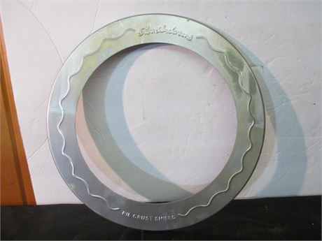 Vintage " Mrs Anderson's " 11" Aluminum Pie Crust Shield