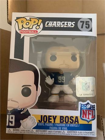 Funko Pop! NFL Football Joey Bosa #75 San Diego Chargers Vinyl Figure