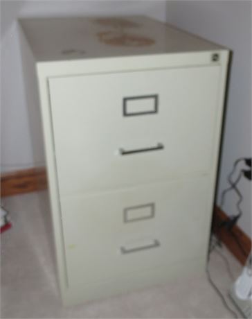 2 Drawer File Cabinet