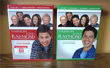 Everybody Loves Raymond Season 1, 2 DVDs