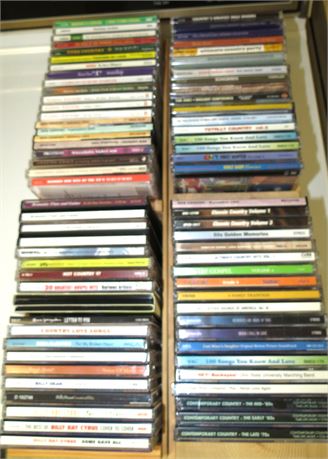 Assorted CD's: Country, Gospel