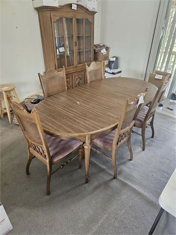 Vintage Dining Table & Chairs