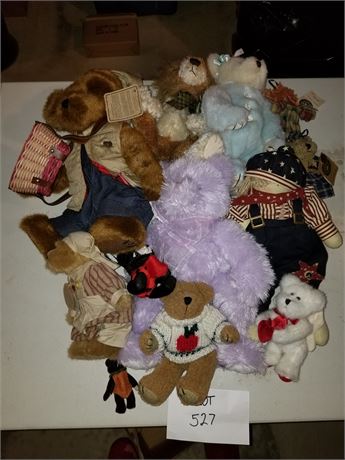 Mixed Boyds Plush Collectible Bears