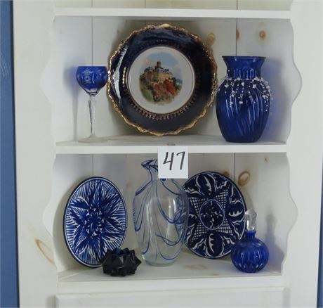 Blue Glass, Plates