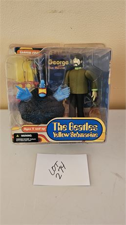 2004 The Beatles "Yellow Submarine"  George/Blue Meanie Fig In Box
