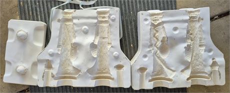 Duncan Santa Clause Candle Molds