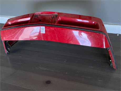 Red 84" Corvette Front Bumper