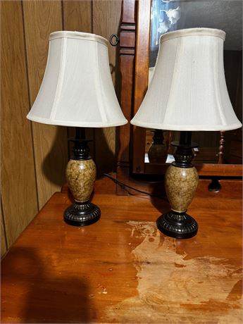 Pair Of Matching Table Lamps
