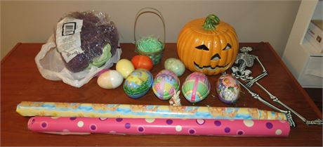 Halloween, Easter Decorations