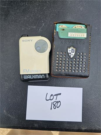 Sony Walkman, Krysler Transistor Radio