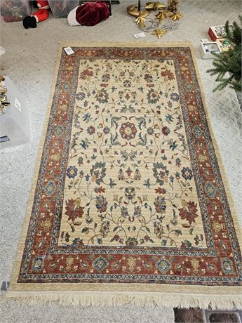 Multi-Color Earth Tones Area Rug