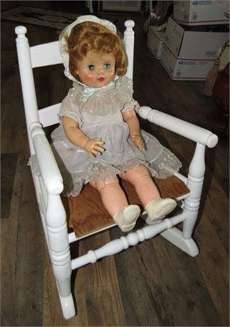 Child Rocking Chair, Doll