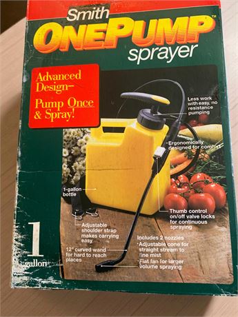 Smith One Pump Sprayer 1 Gallon Bottle & Wand