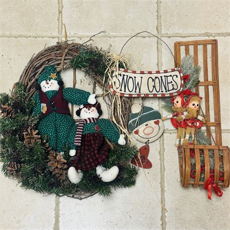 Festive Holiday Hanging Decor
