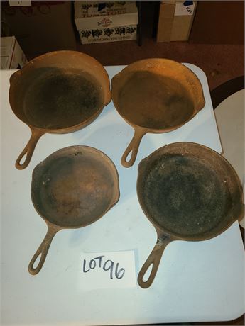 Vintage Cast Iron Griswold : No#10 / No#8 / No#7 / No# 6