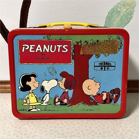 1973 Peanuts Gang Jim Schultz Lunchbox