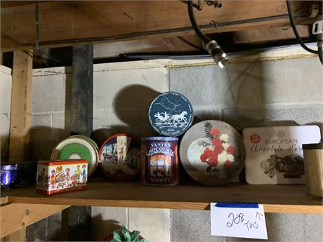 Shelf of Tins Cleanout