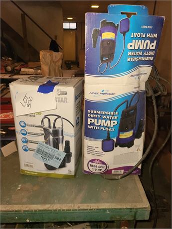 Pacific Hydrostar Sump Pump's