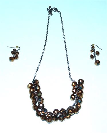 Necklace, Earrings