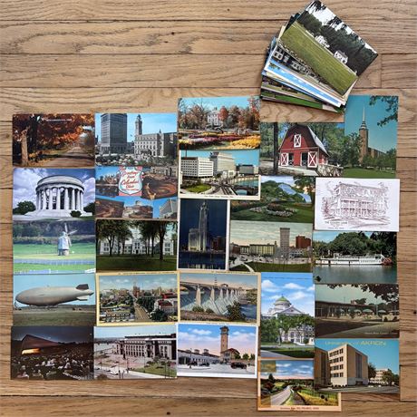 State of OHIO Antique and Vintage Postcards