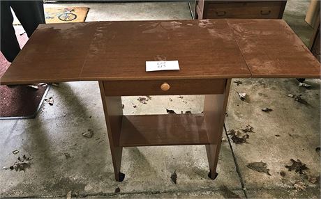 Folding Table Cart