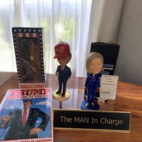 Donald Trump/Hilary Clinton Bobble Head Figurines & More