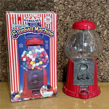 Carousel Junior Gumball Machine - Like New w/ Box
