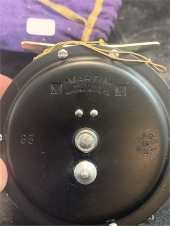 Martin Reel Company Model 65 Reel Made in the USA - Mohawk New York