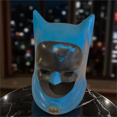 1966 Ideal Toy Corp. Kids Batman Cowl Helmet/Mask