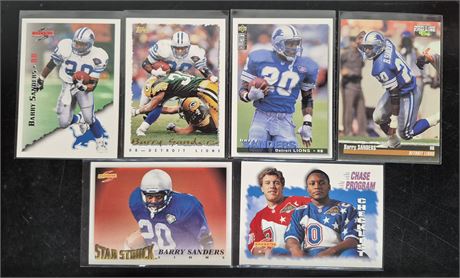Barry Sanders Cards