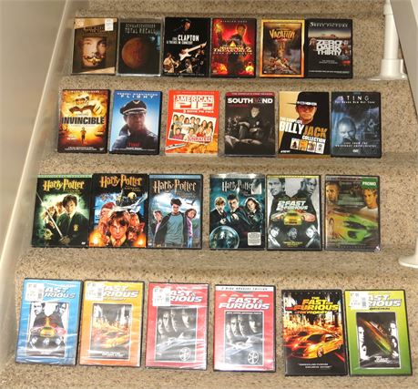 Assorted DVD's