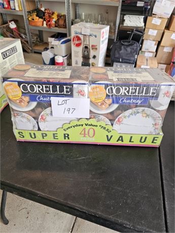 Corelle "Chutney" 40 Piece Set NIB