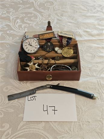 Antique/Vintage Mixed Misc Jewelry, Awards, Masonic & More