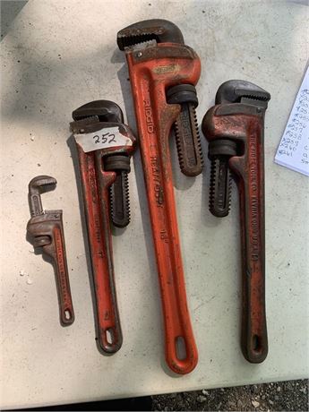 Pipe Wrench Ridgid 8" 12" 14" 18"