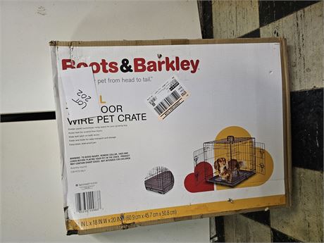 Boots & Barkley Wire Pet Crate