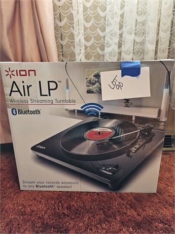 ION Air LP Bluetooth Wireless Streaming Turntable