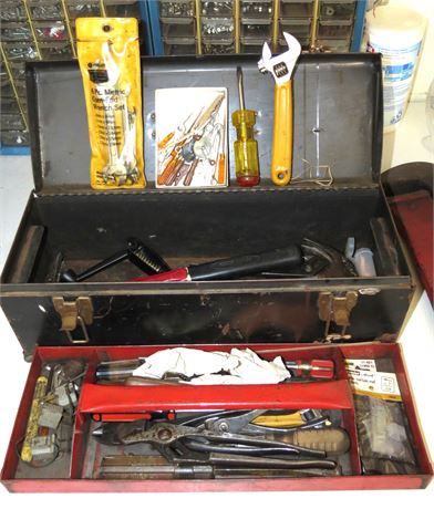 Toolbox With Assorted Tools