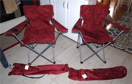 2 Folding Camp Chairs