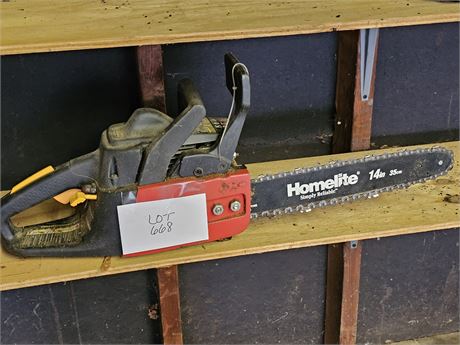 Homelite Gas Chainsaw