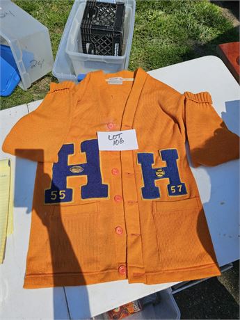 1957 Letterman Sweater Size 40 Coane Co