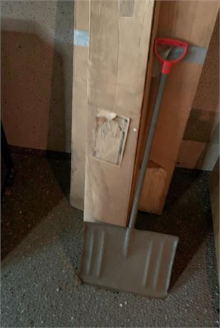 Scrap Metal Lot - Sportsman Luggage Carrier Model, Snow Shovel