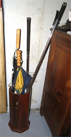 Umbrella Stand, Umbrellas