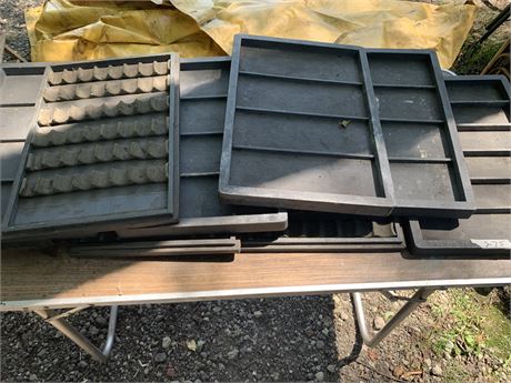 Vintage Wooden Shelf Lot