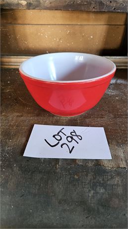 Pyrex Red A-59 Bowl