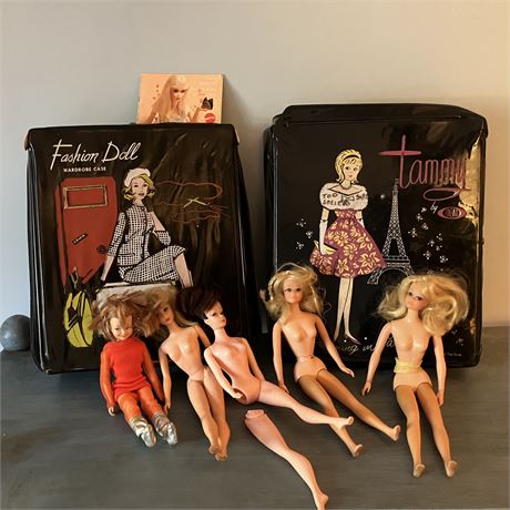 Vintage Barbie and Similar Dolls, Fashion Cases, Clothes & Accessories