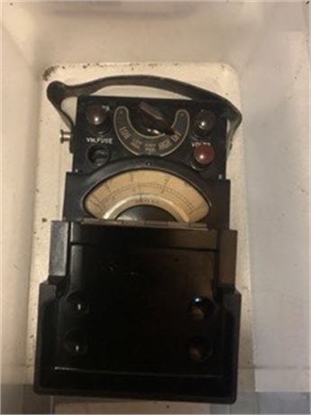 Vintage Weston A.C Volt Meter