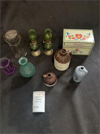 Souvenir Milk Jugs, Mini Oil Lamps, Vase & More