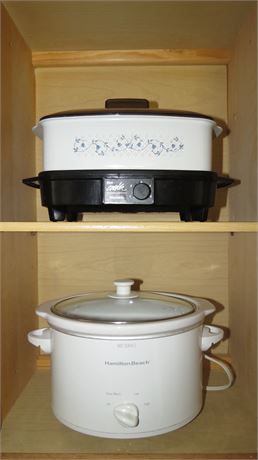 Slow Cookers: West Bend & Hamilton Beach