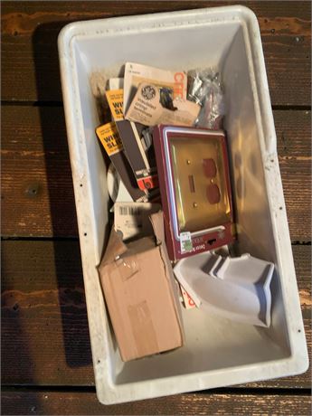 Assorted Home Improvement & Electrical Supplies