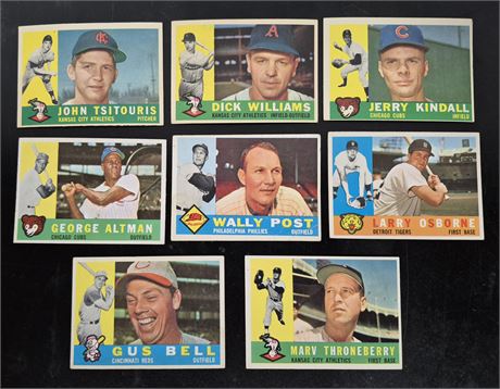 1960 Topps Baseball Cards